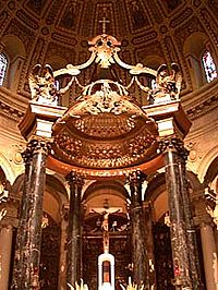 Altar of Cathedral of Saint Paul in St. Paul, Minnesota