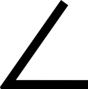 Angle Symbol