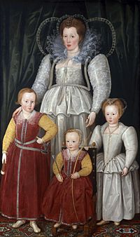 Anne, Lady Pope with her children by Marcus Gheeraerts the Younger.jpg