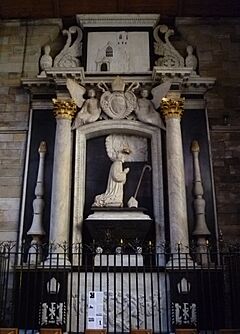 Archbishop Sharp Memorial, Holy Trinity Church, St. Andrews