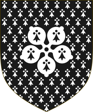 Arms of William Flower.svg