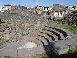 The Roman amphitheatre