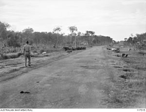 Australian convoy wreckage