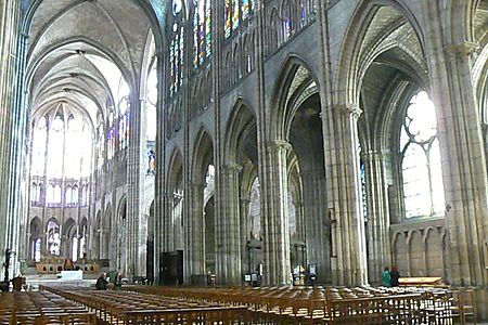Basilica of Saint-Denis, Paris, interior