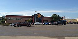 Part of the Forest Fair Village shopping mall