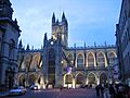 Bathabbey at night amcm