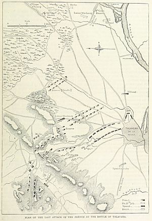 Battle of Talavera final attack