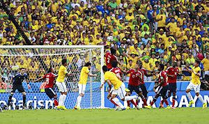 Brazil and Colombia match at the FIFA World Cup 2014-07-04 (12)
