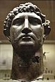 Bronze head of Hadrian found in the River Thames in London