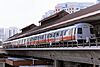 C151B train at Boon Lay MRT station 040622.jpg