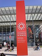 CA Academy of Sciences sign