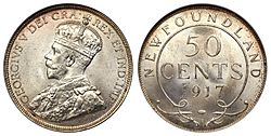 Canada Newfoundland George V 50 Cents 1917C.jpg
