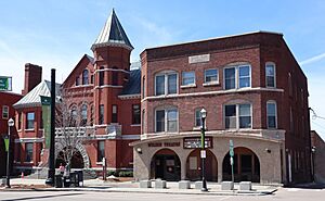 St. Albans City Hall and Welden Theatre on Main Street