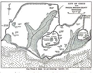 City of Cisco - Pinson Mounds - William E. Meyers - September 1922