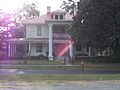 Closeup of the Trospher House, located in Greenwood, LA