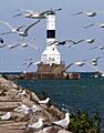 Conneaut Harbor West Breakwater light