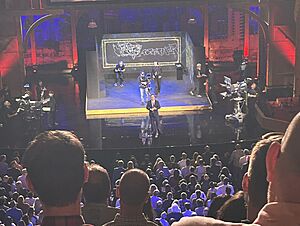 DNC IMG 5671 Stephen Colbert during taping at Auditorium Theatre (1)