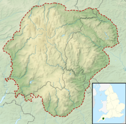 Aish Tor is located in Dartmoor