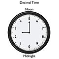 Decimal Time Clock