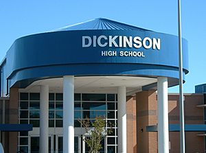 DickinsonHighSchool-Texas-Entrance