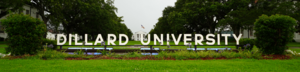 Dillard University Sign