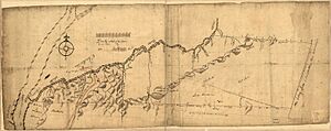 Draft of the lands disputed by Philipse Patent against Beekmans & Rambaults. LOC gm71002312