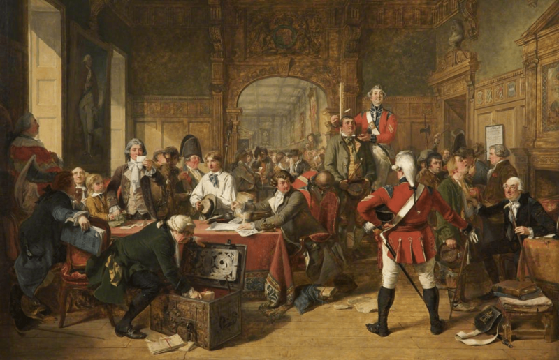 Drawing for the Militia