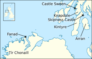 Eóin Mac Suibhne (map)