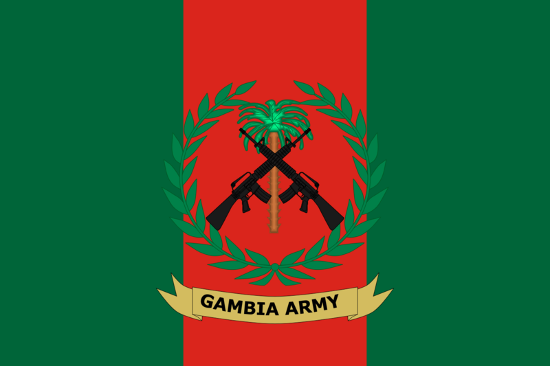 Flag of the Gambian Army