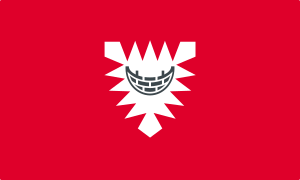 Flagge der kreisfreien Stadt Kiel