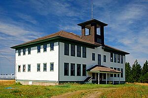 Flora School (Wallowa County, Oregon scenic images) (walDA0066a)