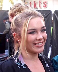 Florence Pugh The Falling Premiere 2014