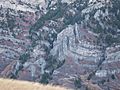 Folded Rock Provo Canyon