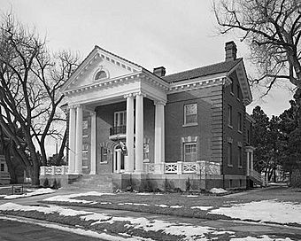 Fort David A. Russell, Randall Avenue west of First Street, Cheyenne (Laramie County, Wyoming).jpg