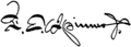 Francis E. Spinner signature