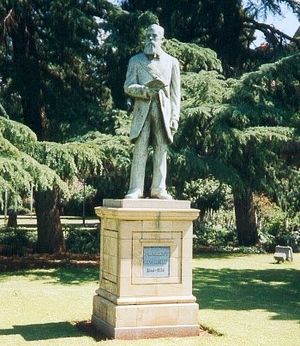 Francis Reitz statue in Bloemfontein