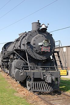 Frisco 4003 steam locomotive in 2008