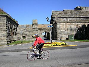 Ft Schuyler south gate 2007 jeh