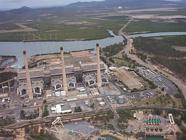 Gladstone, Queensland, Australia - Power House from Helicopter.JPG