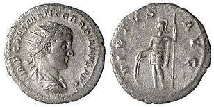 Gordian III Antoninianus Virtus 1