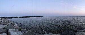 Greenwich Bay from Oakland Beach RI