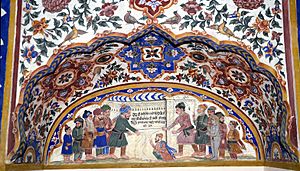 Gurdwara Baba Atal fresco 39