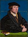 Hans Holbein d.J. - Porträt eines Mitgliedes der Familie Wedigh