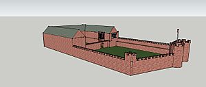 Hartley Castle 3D Model