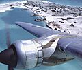 Hastings TG 582 over London, Xmas Island Aug 1956