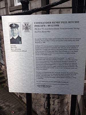 Henry Peel-Ritchie MemorialPlaque