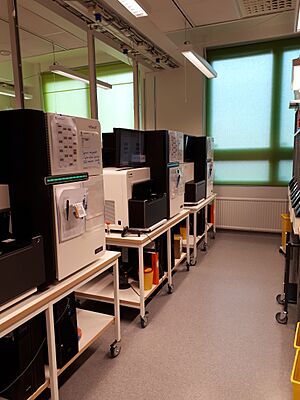HiSeq sequencers at SciLifeLab in Uppsala