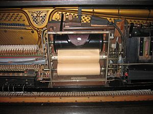 Inner player piano