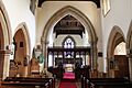 Interior, St Anne's church, Baslow - geograph.org.uk - 3127978