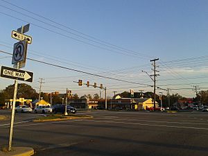 Intersection of Rolling Road and Old Keene Mill Road